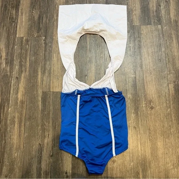 Sexy Sailor Navy Women’s Leotard Halloween Cost Play Costume - Picture 11 of 13